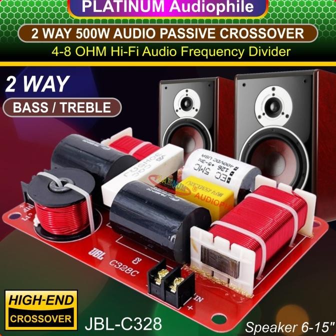 CO Crossover Pasif 2 Way High-End Passive Speaker Crossover JBL-C328