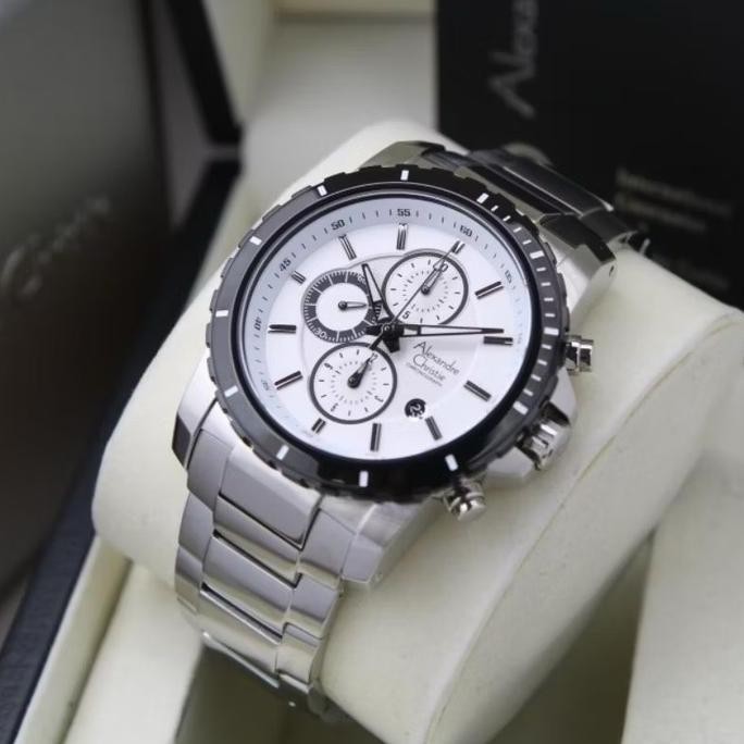 TERSEDIA AC 6141 JAM TANGAN COUPLE ALEXANDRE CHRISTIE AC6141 AC 6141