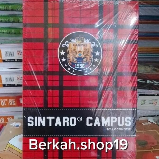 

diskon! 1 pack isi 10 pcs buku tulis campus sintaro isi 50 lembar kertas putih by lokomotif paper alat sekolah stationery