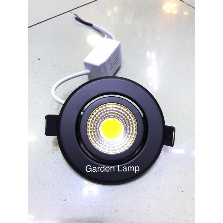 Lampu - Lampu Downlight Led - 5 Watt - Hitam