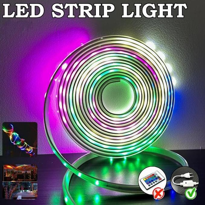 Lampu - P Plus Lampu Led Strip Hari Kemerdekaan 6 Warna Lampu Hias/Lampu Hias Bendara Hari Nasional/