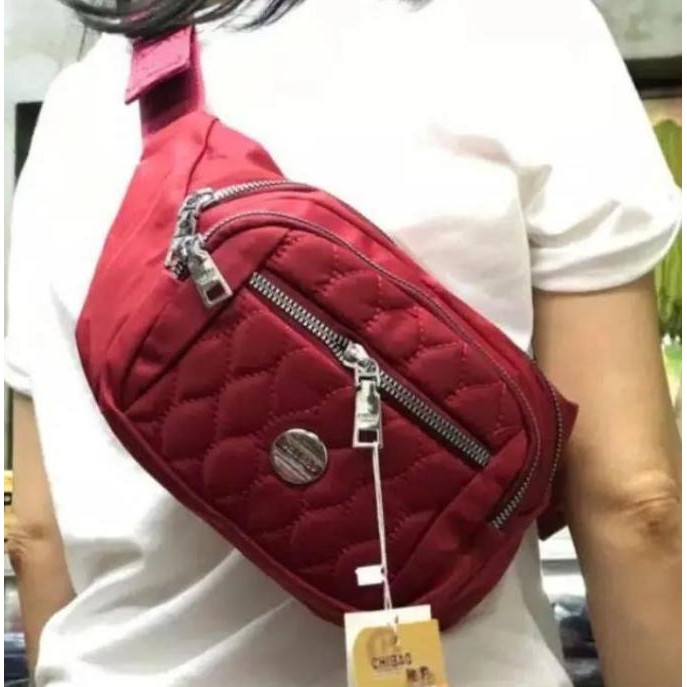 TAS WAIST BAG WANITA CHIBAO IMPORT 1921 Pinggang Berkualitas