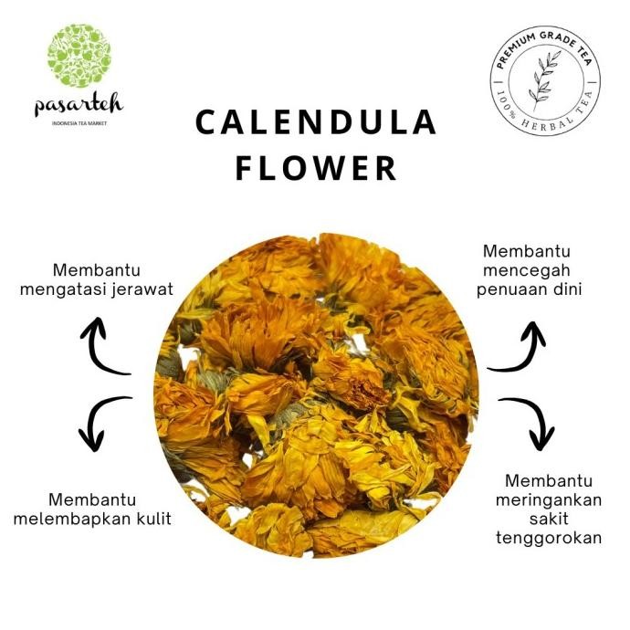 

Siap Kirim [ pasarteh ] Calendula Flower | Bunga Calendula Kering