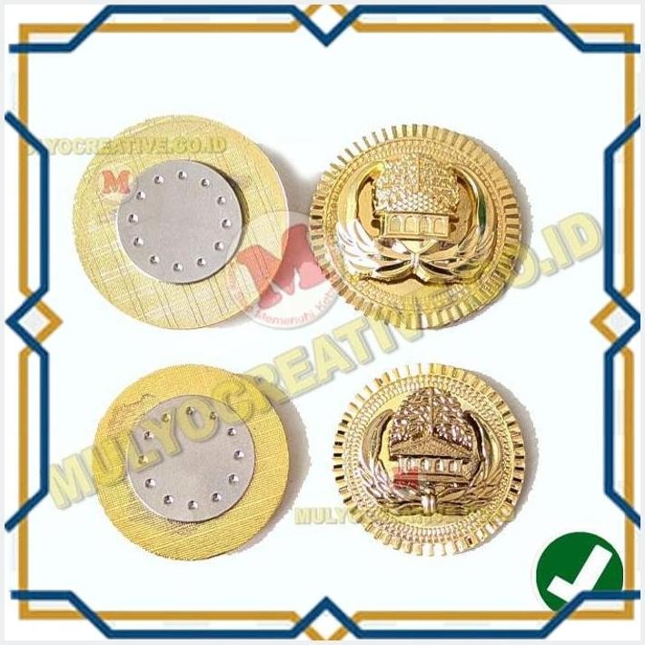 [MUL] PIN KORPRI MAGNET UKURAN BESAR LENCANA LOGO KORPRI MURAH