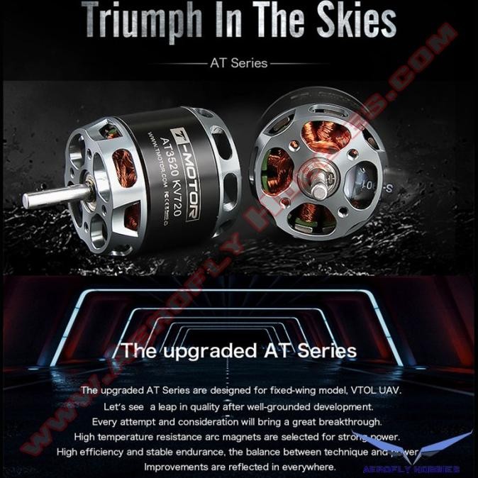 T-Motor AT3520 550KV Brushless Motor for Skywalker X8 and Nimbus 1800