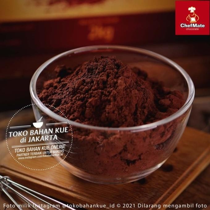 

CHEFMATE COKELAT BUBUK MURNI 1KG COCOA POWDER PURE COCOA COKLAT