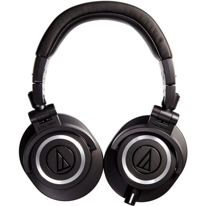AUDIO-TECHNICA ATH-M50X PROFESSIONAL STUDIO MONITOR HEADPHONE ATH M50X ORIGINAL DAN TERPERCAYA