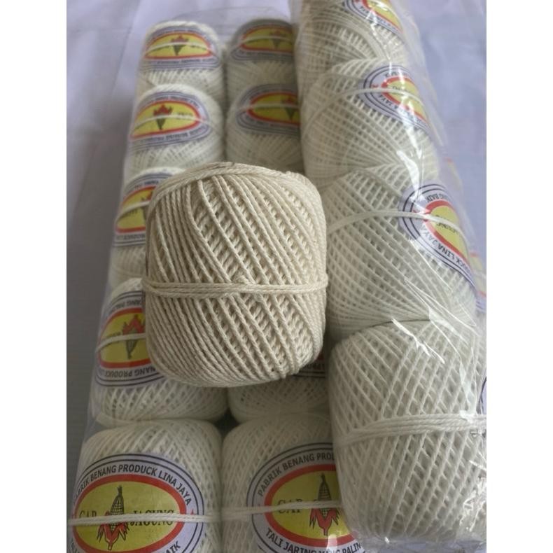 Terlaris 10 Roll Benang Jagung Besar Benang Kasur Merk Jagung 1 Pak Isi Lebih Banyak Dan Besar