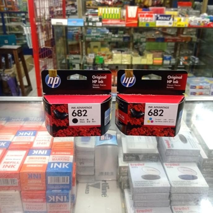 Paket Tinta Hp 682 original