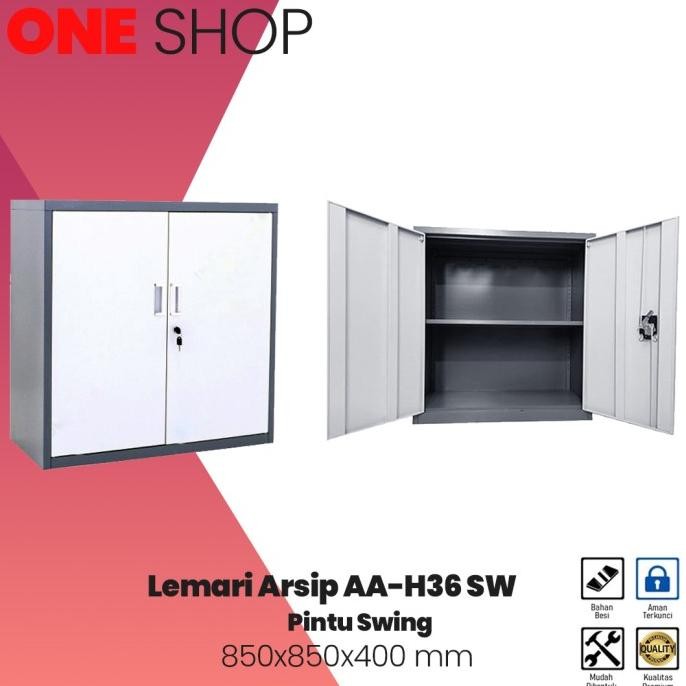

Lemari Arsip Besi 2 Pintu Buka Swing Pendek|Lemari Kantor Dokumen File