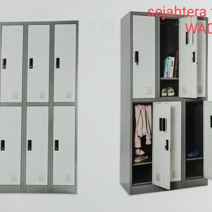

Locker 6 Pintu Importa Bt Loker Besi 6Pintu Gandeng Rak Besi Serbaguna