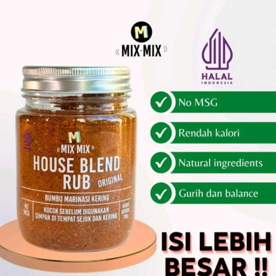 

Houe Blend Dry Rub Bumbu Marinai Erbaguna Rendah Lema Pice Cajun Eaoning Bbq 110Gr