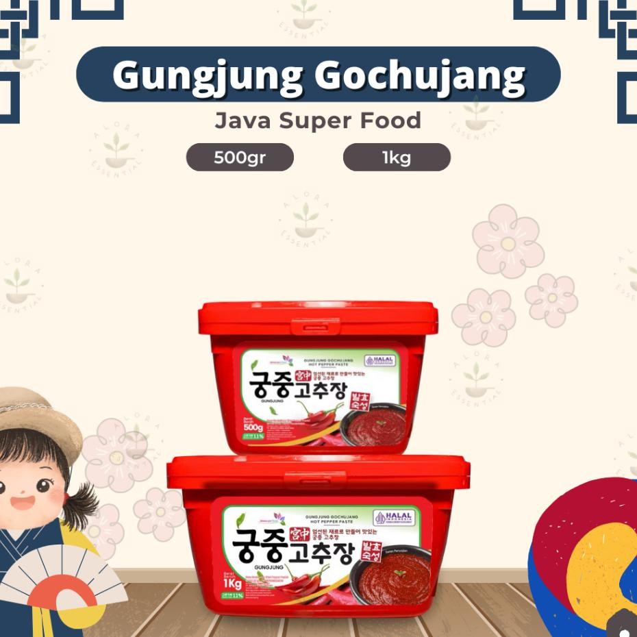 

Java Food Gungjung Bumbu Gochujang Hot Pepper Ambal Pata Orea