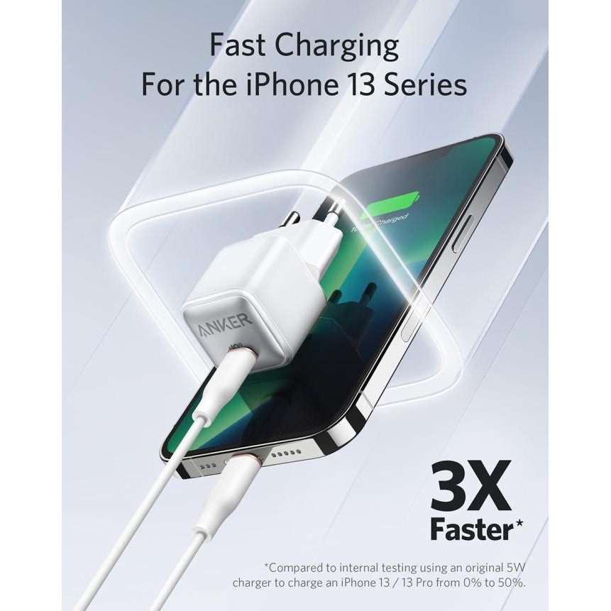 WALL CHARGER ANKER POWERPORT NANO PRO 20W - A2637