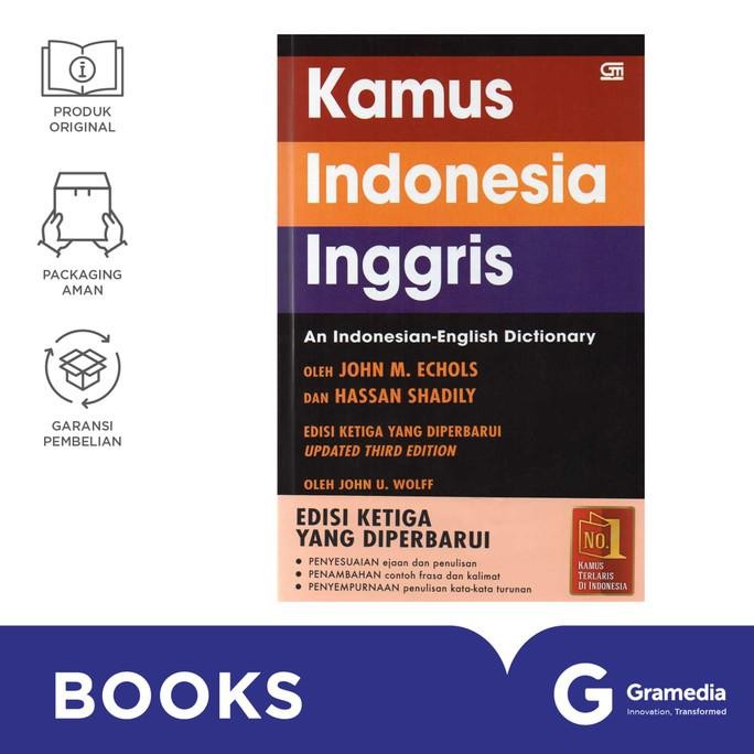 

Terlaris Kamus Indonesia - Inggris Edisi Ketiga Yang Diperbarui (Hc) Ready Stok