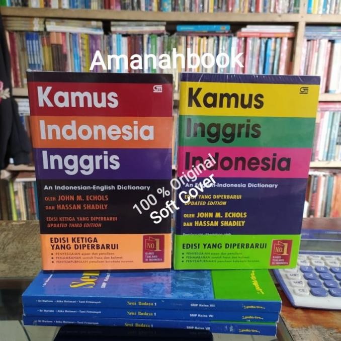 

Terlaris Paket Kamus John Echols Bahasa Inggris Indonesia Indonesia Inggris Sc Ready Stok