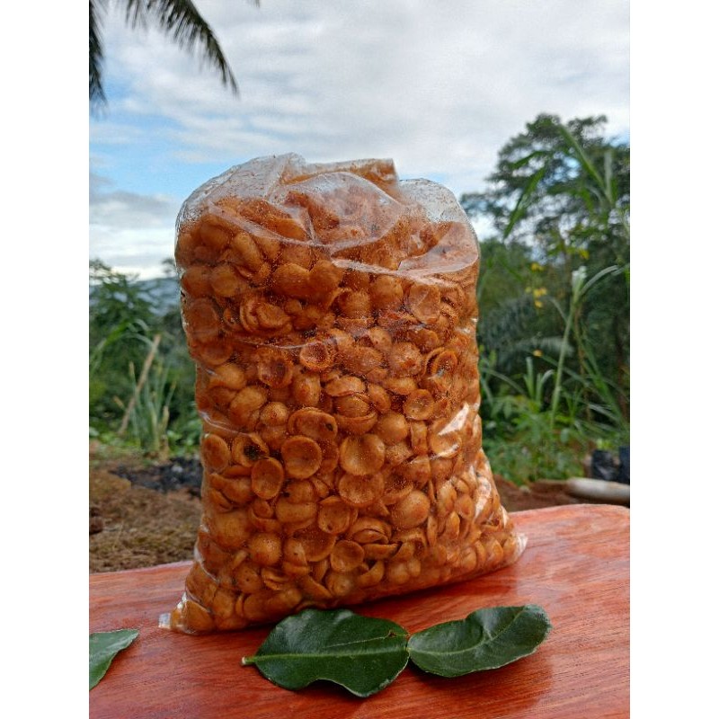 

Kerupuk Bantet Kerang Ebi daun jeruk exstra pedass
