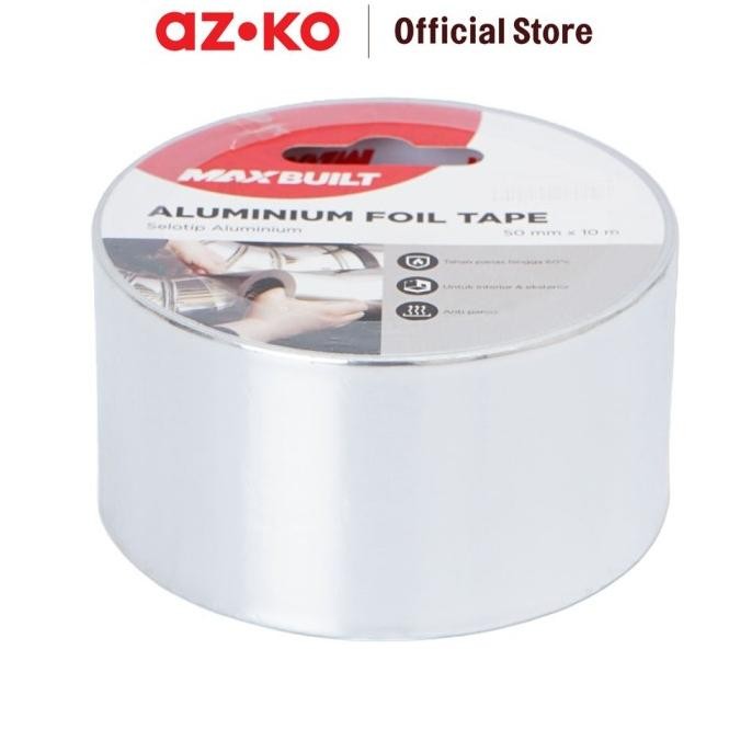 

HRG DISKON AZKO Kris Aluminium Foil Tape 10 Mtr - Silver