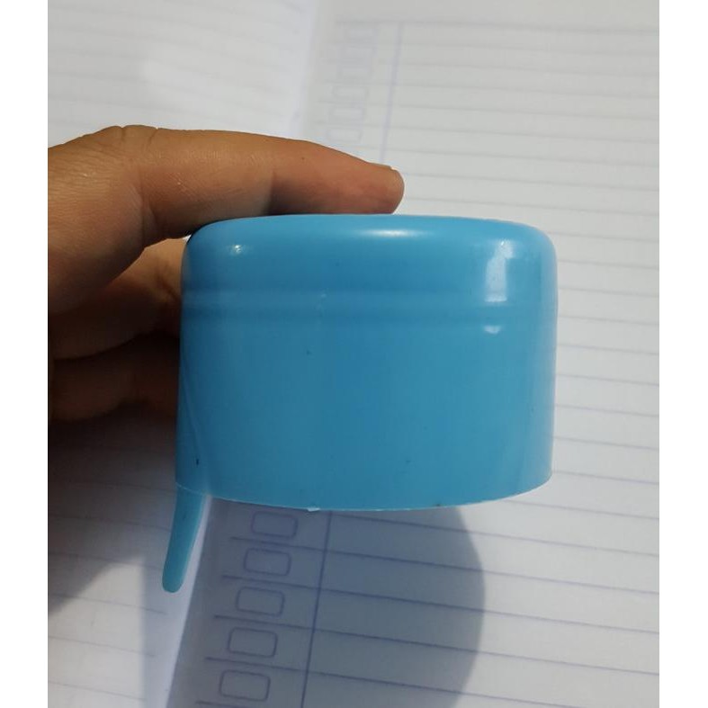 TUTUP GALON TINGGI DEPO AIR MINUM ISI ULANG WARNA BIRU TELOR ASIN 500