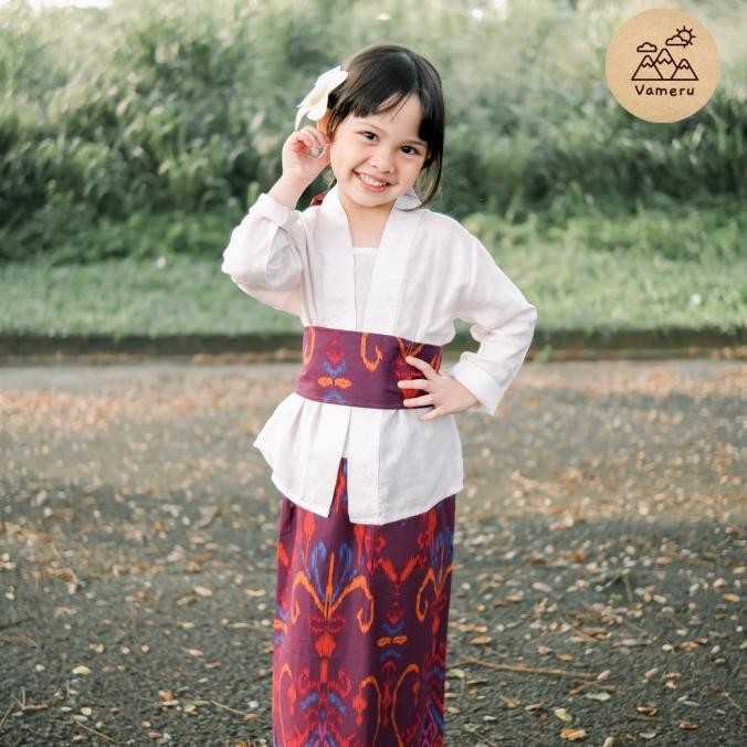 KEBAYA ANAK ENCIM MOTIF ENDEK BALI