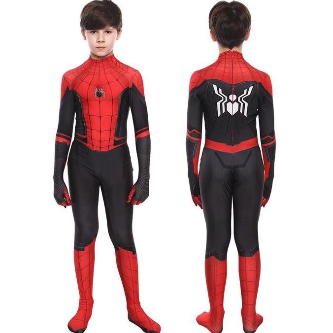 HALLOWEEN SPIDERMAN COSTUME KIDS Cosplay Costume SUPERHERO Jumpsuit