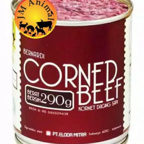 

Bernardi 290 Gram Corned Beef Ornet Daging Api