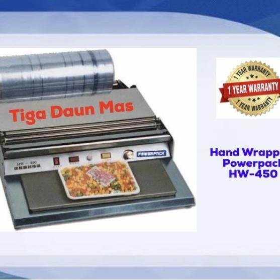 Mesin Plastik Wrapping Hw 450 / Hand Wrapping Powerpack Hw-450 Original Dan Terpercaya
