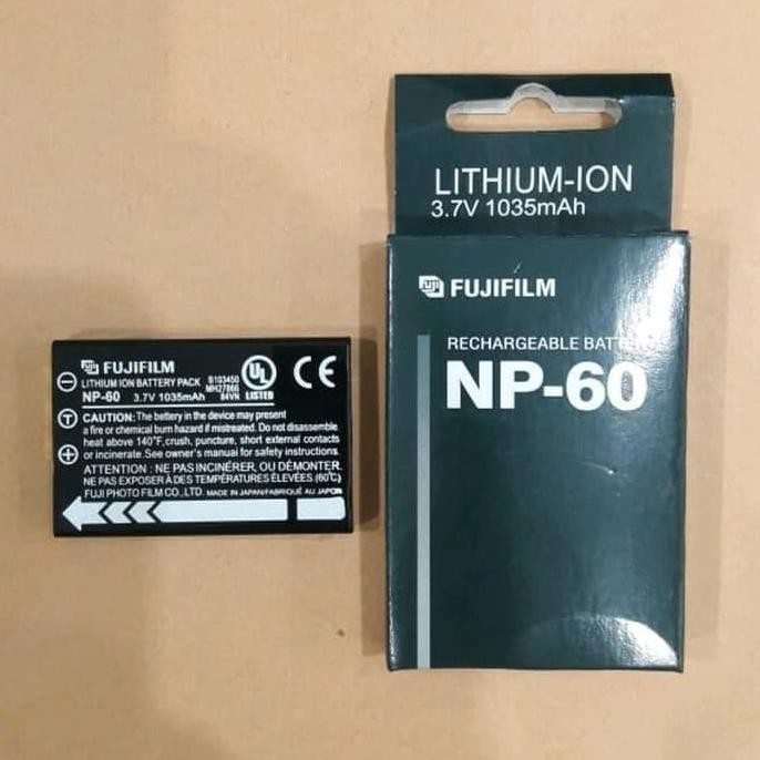 Sale Battery Fujifilm Np-60 Np60 Rechargeable