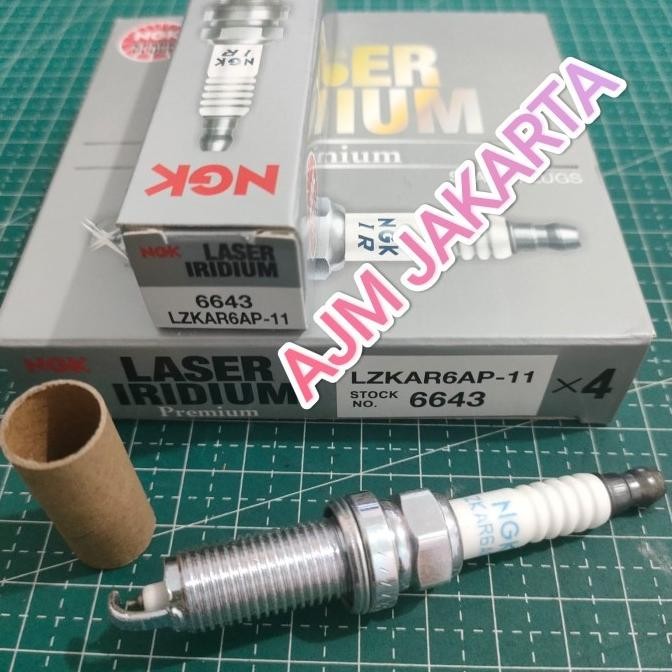 BUSI LASER IRIDIUM NGK LIVINA MARCH DATSUN GO JUKE LATIO EVALIA 1PC QUALITY TOP