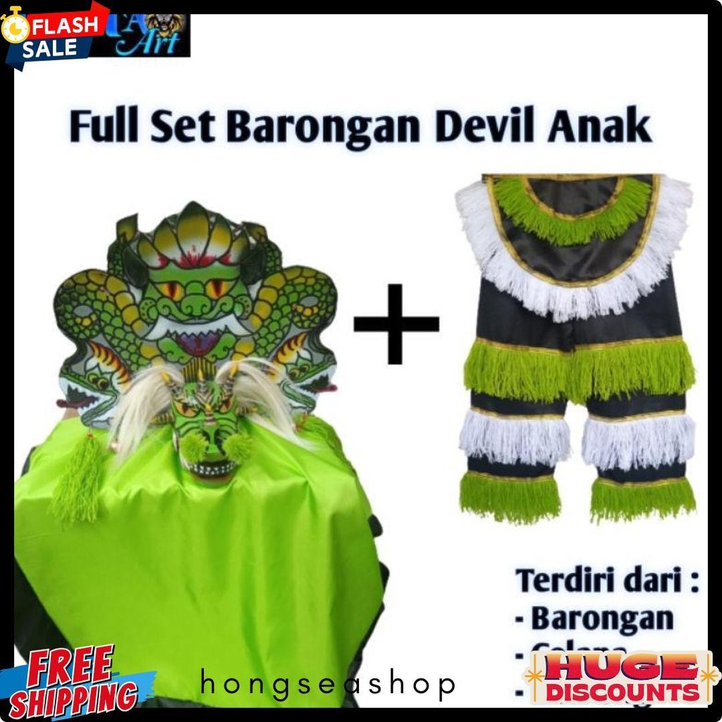 Barongan Devil Full Set