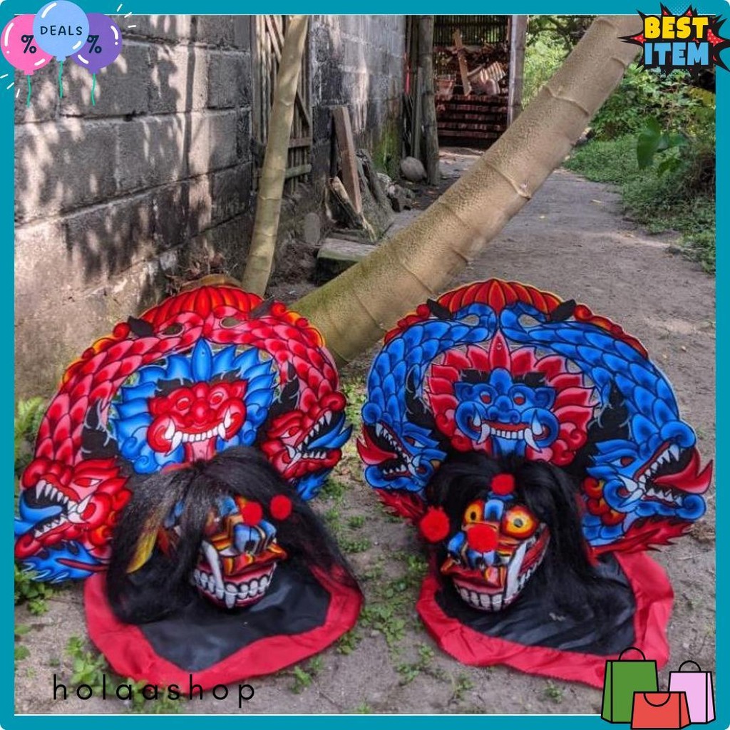 Mainan Tradisional Barongan Telon|Barongan Devil|Barongan Anak|Barongan Dewasa|Barongan Kayu|Baronga