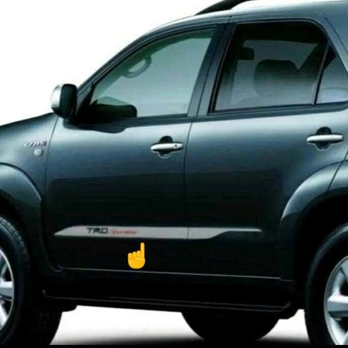 BIG SALE STICKER / STIKER PINTU FORTUNER TRD SPORTIVO ORIGINAL TOYOTA 