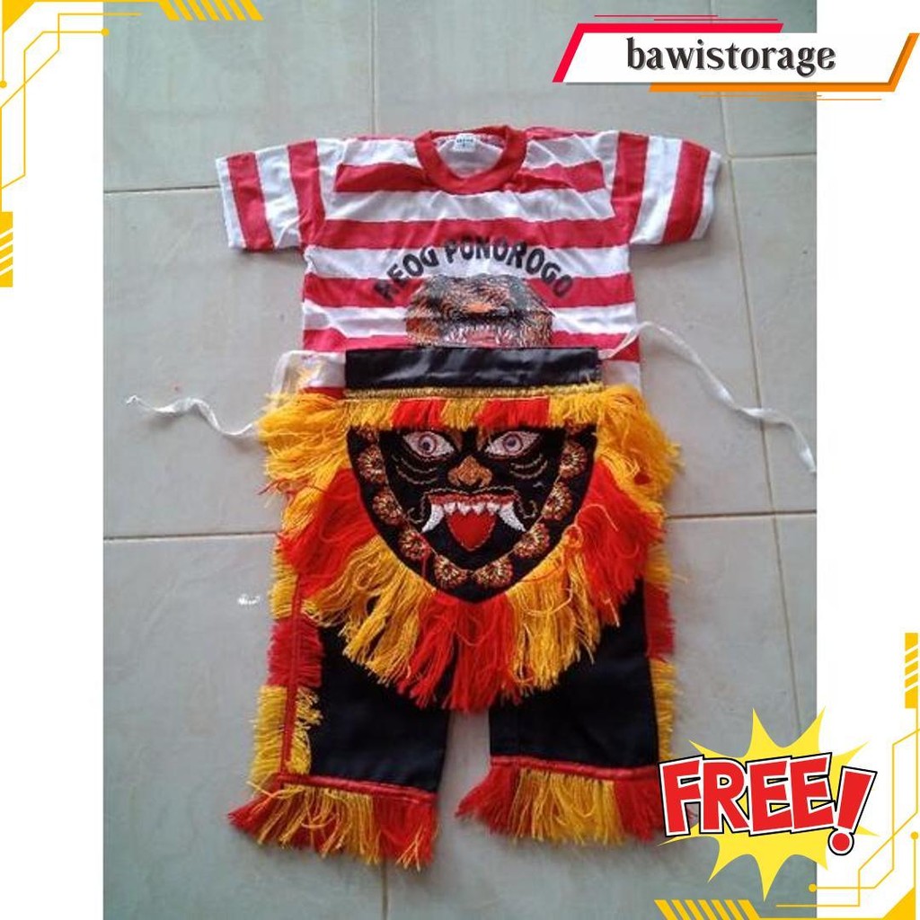 Pake Barongan Anak Dan Baju . Baju Barongan Anak Murah. Barongan Anak. Barongan Murah. Baju Reog. Ba