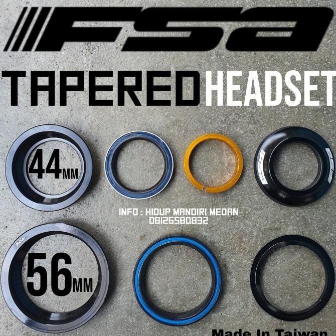 TERBARU - Headset Tapered FSA Orbit 56mm 100 Persen