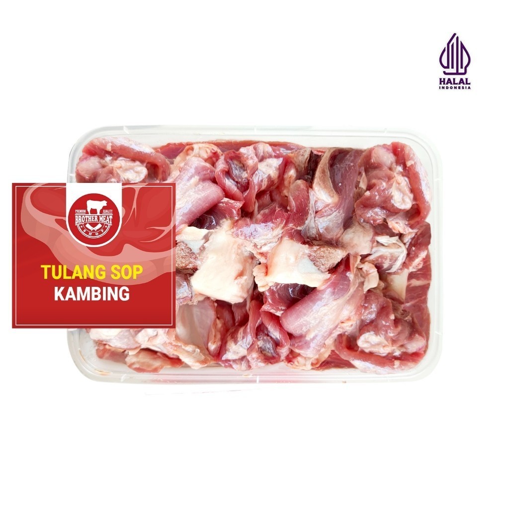 

Tulang Sop Kambing 500gr - Brothermeatshop