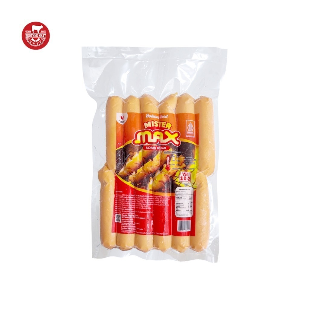 

RB Mister Max Sosis Bakar 500gr - Brothermeatshop