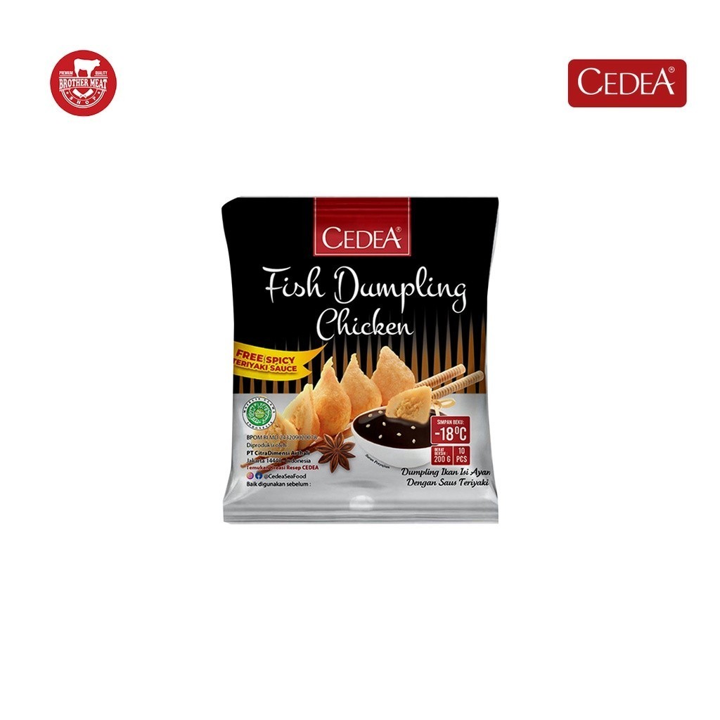 

Cedea Fish Dumpling Chicken 200gr - Brothermeatshop