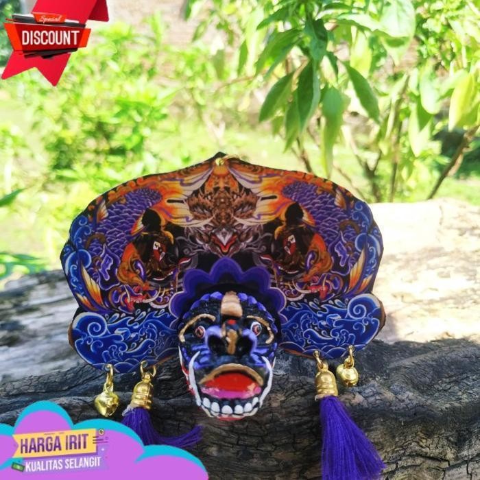 PROMODEN MINIATUR BARONGAN JOWOAN UNGU / BARONGAN JAWA