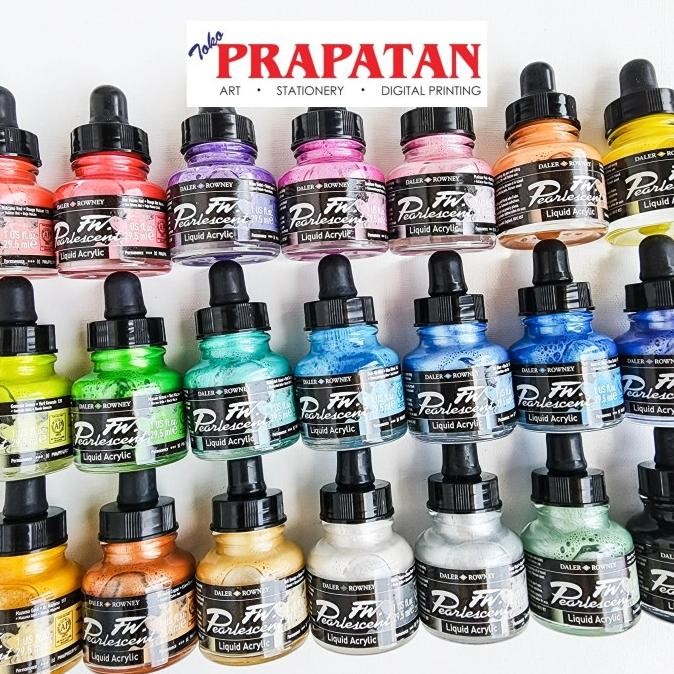 

Sale Daler Rowney Fw Pearlescent Liquid Acrylic Ink 29.5Ml