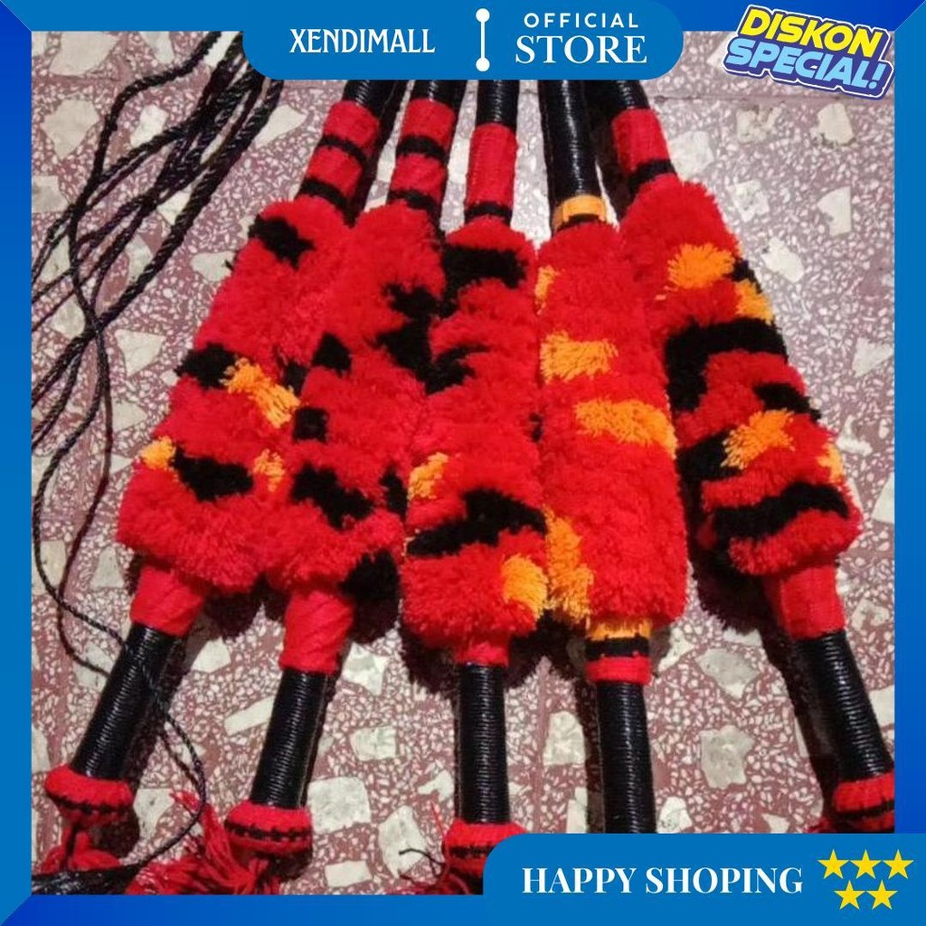 [ Cod ] Cambuk Pecut Bopo Gom,Byok Panjang / Pecut Jaranan Panjang / Pecut Bopo Gombyok