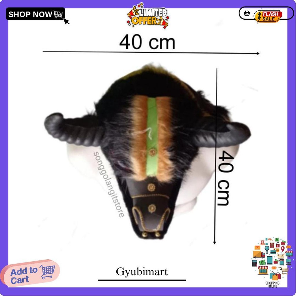 Bantengan Keboan Mberot Anak Spon Termurah Banget