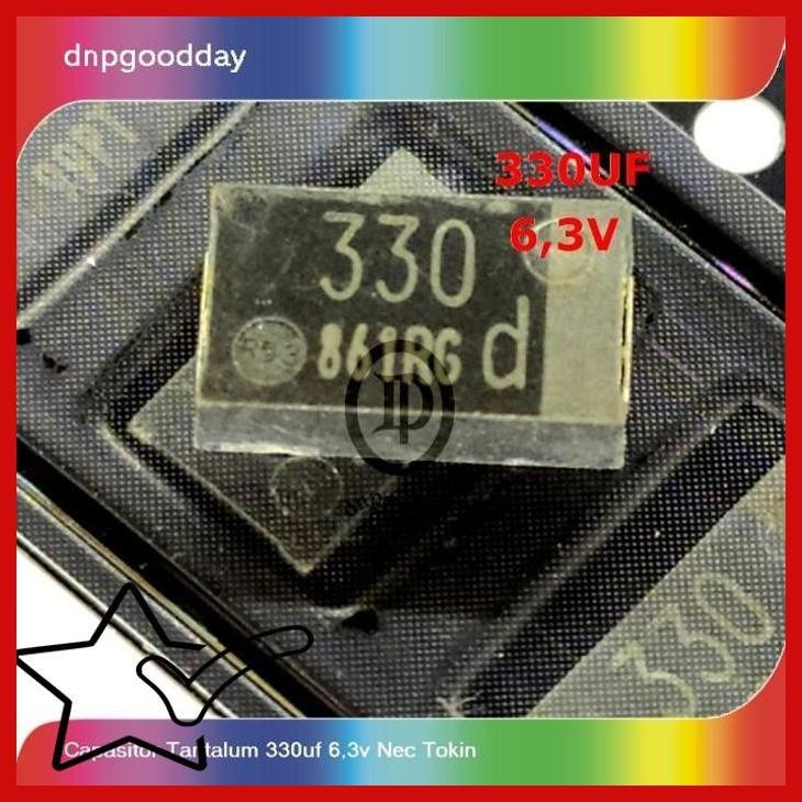 [DNP] CAPASITOR TANTALUM 330UF 6,3V NEC TOKIN