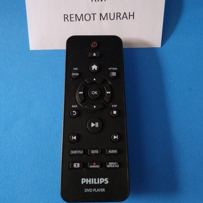Terlaris REMOT DVD PHILIPS ORIGINAL SALE