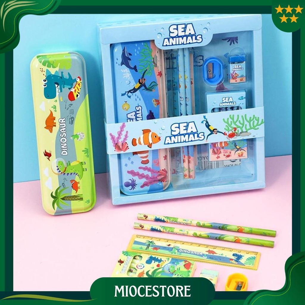 

Jcho Kotak Pensil Anak Stationary Set Lengkap Alat Tulis Kotak Pensil Lucu Karakter Promo