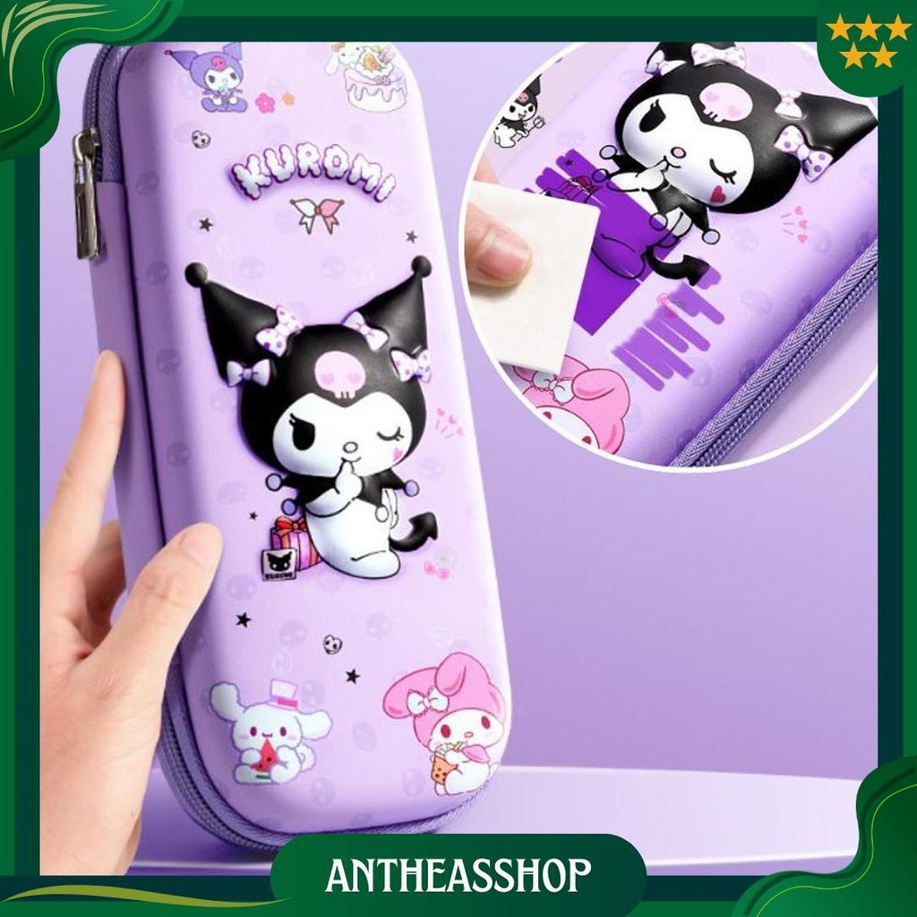 

[Local Delivery] Kuromi /Melodi/Sanrio Perlengkapan Sekolah Set Alat Tulis / Mewah Alat Tulis Set /Kotak Pensil Anak Set /Untuk Hadiah Anak Sekolah Kuromi Gratis Ongkir