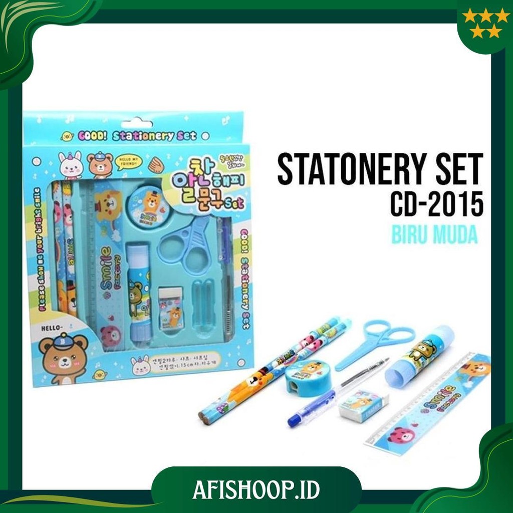 

Paket Alat Tulis 10In1 2015 /Alat Tulis Set/Stationery Set Fancy Promo 4.4