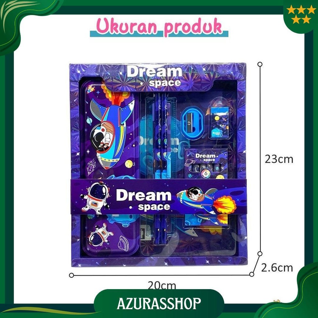 

Bevavar Kotak Pensil Anak Sd Kartun Stationery Set Lengkap Alat Tulis Set Promo