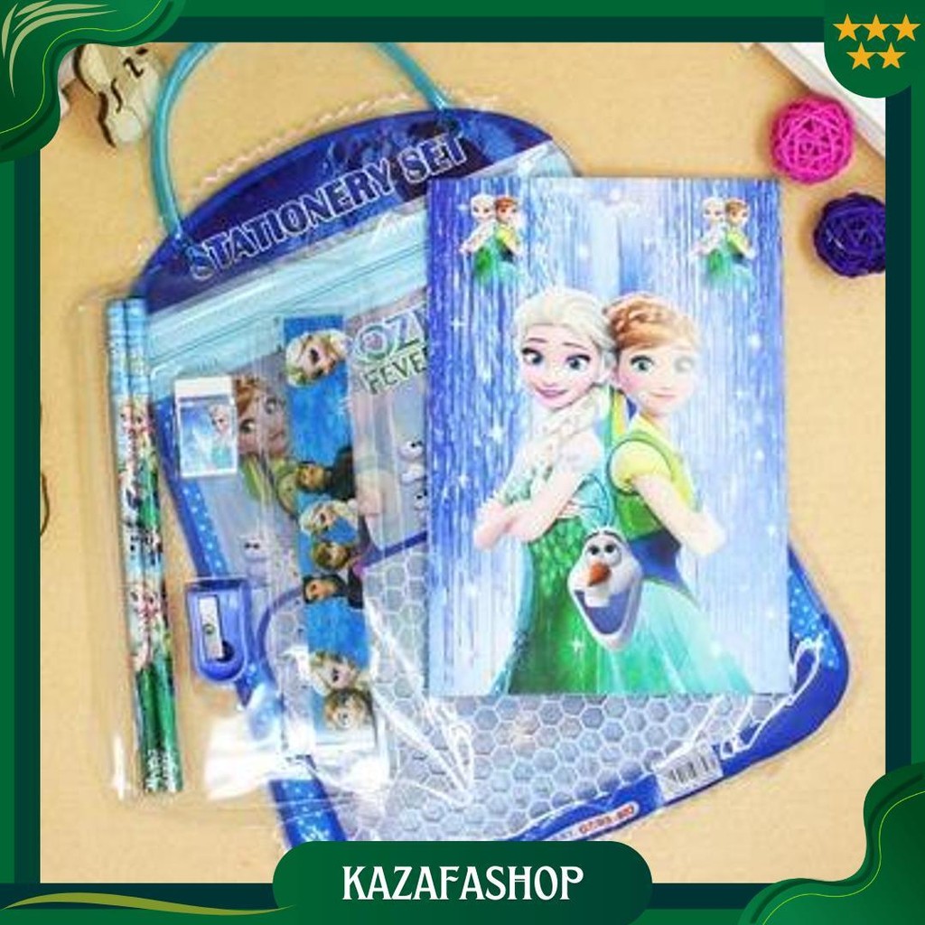 

Mm Set Alat Tulis Sekolah / 7In1 Alat Tulis Set Tas / Paket Alat Tulis/Kado Alat Set Tulis Promo