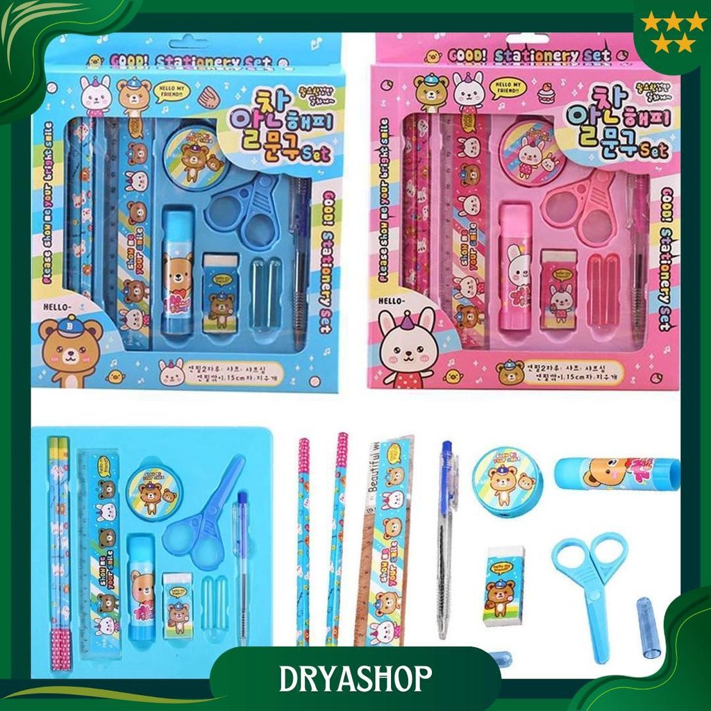 

Tk Paket Alat Tulis Set 8In1 Stationery Set Study Set Anak Karakter Set Alat Tulis Anak Tk S090 Promo 4.4