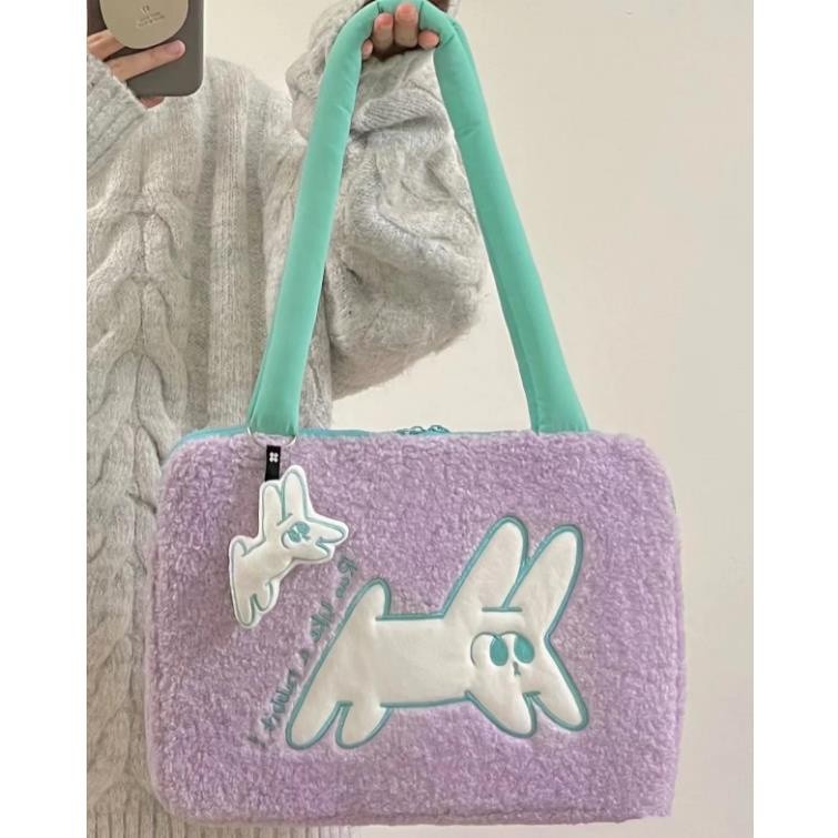 Girl Cute Rabbit Computer Bag Macbook Huawei 13/14 inch Air Laptop Bag